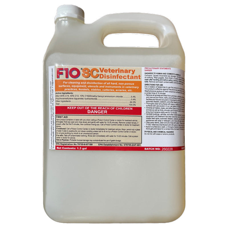F10SC Vet Disinfectant Cleaner