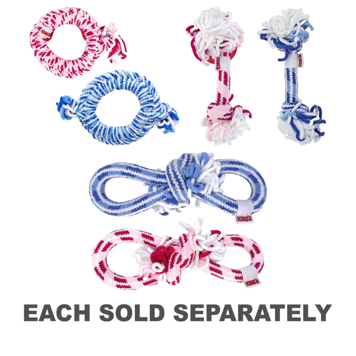 Kong Medium Rope Puppy Toy (1pc Random)