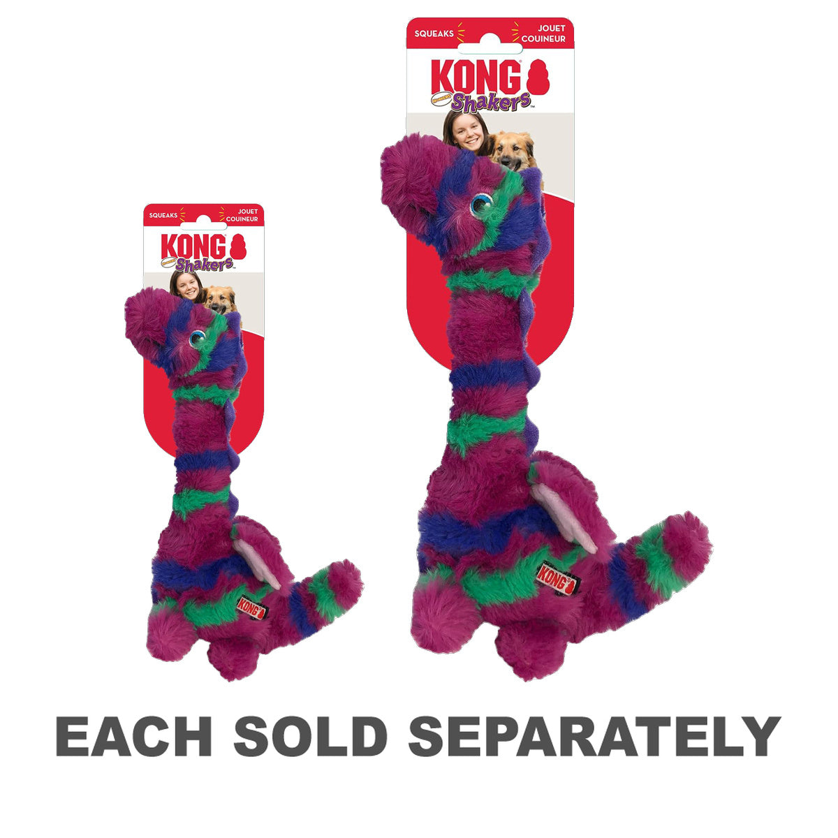 Kong Shakers Honkers Dragon Dog Toy