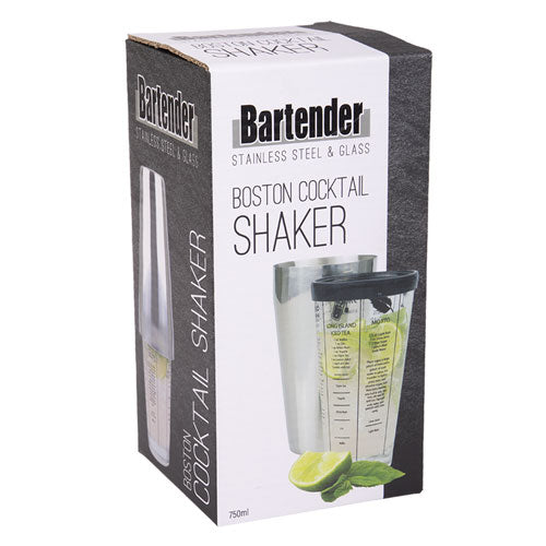 Bartender Boston Cocktail Shaker 750mL