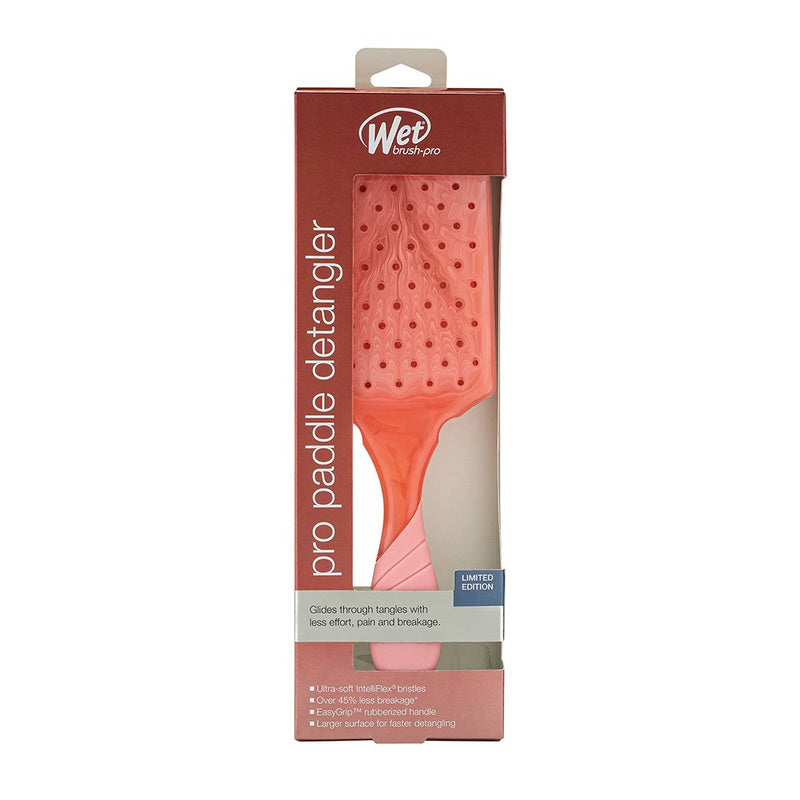 WetBrush Pro Hydro Tie Dye Paddle Detangler (Peach)