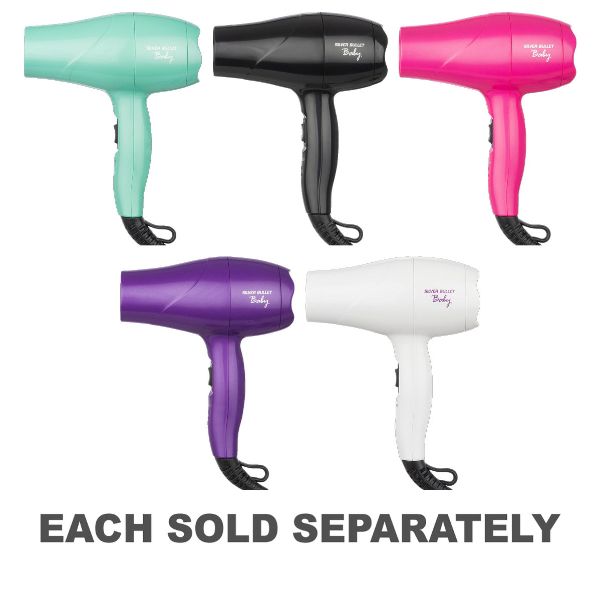 Silver Bullet Baby Travel Hair Dryer