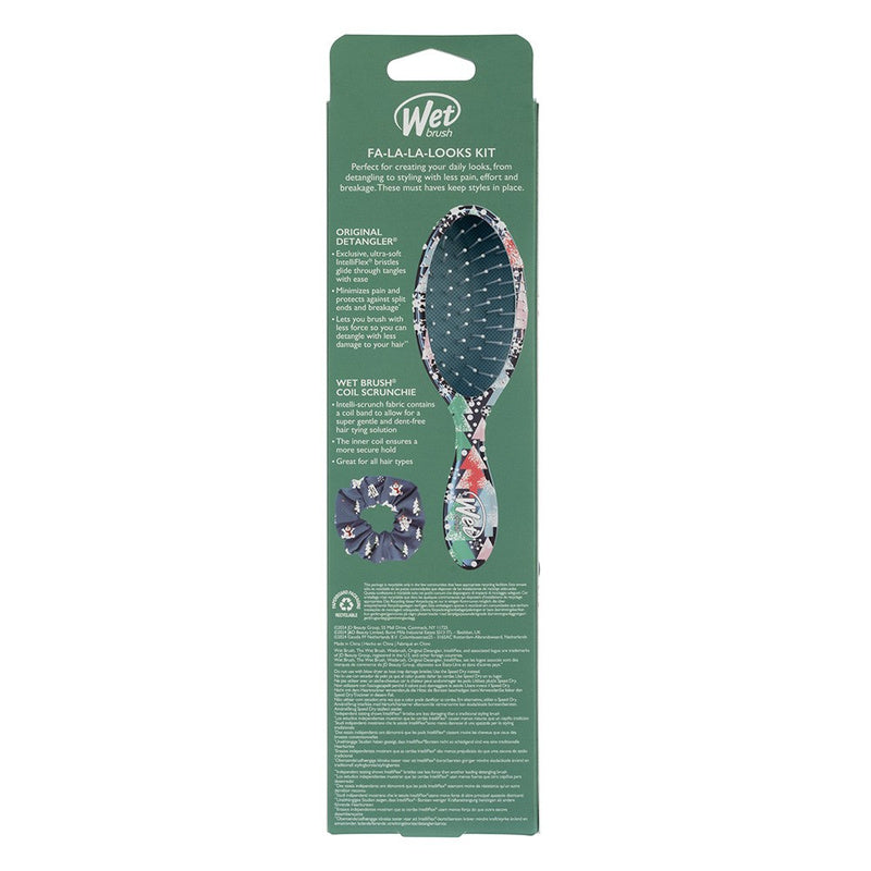 WetBrush Frosty The Snowman Detangler Scrunchie Kit