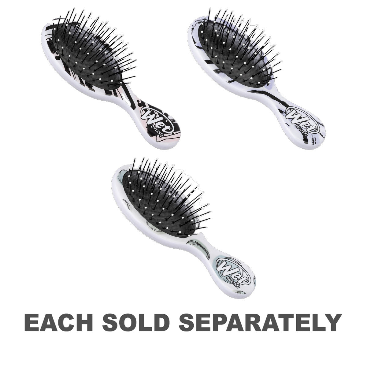 WetBrush Watercolour Motif Mini Detangler