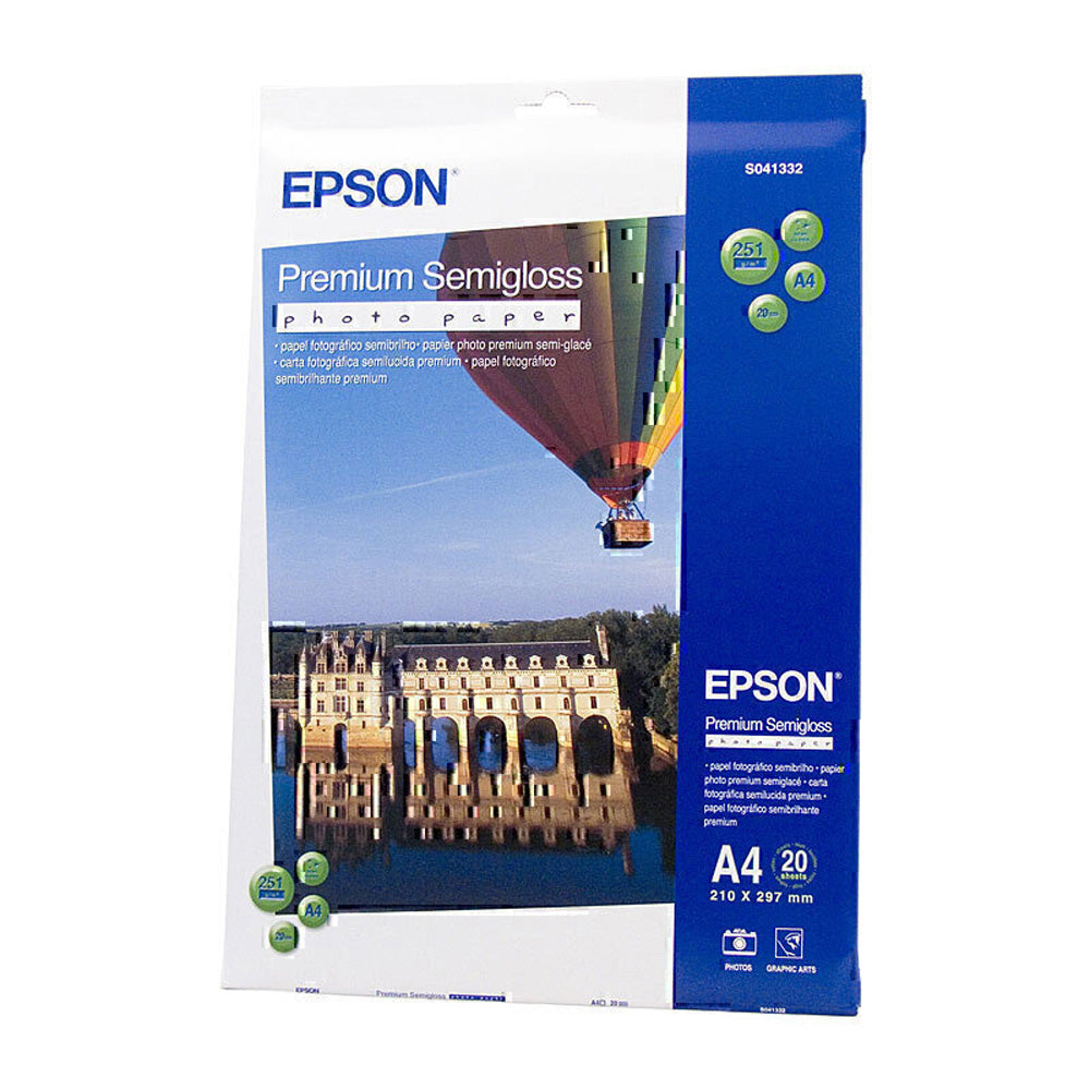 Epson Semi-Gloss Photo Paper 20pc