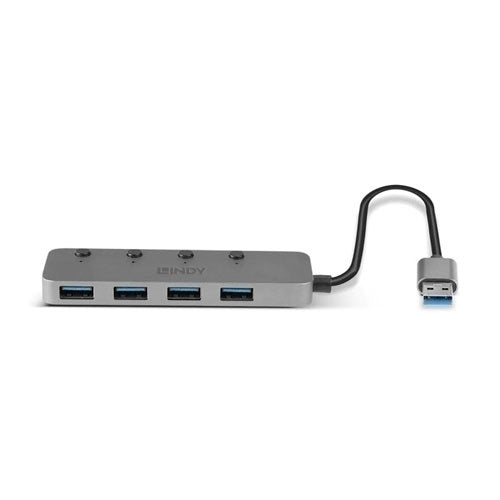 Lindy USB-A 3.0 to 4 Port Hub