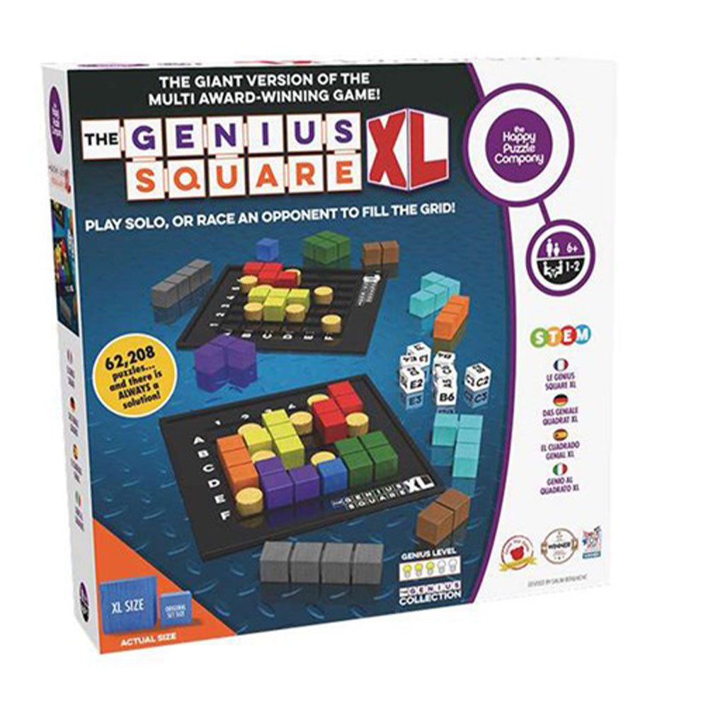 The Genius Square XL Puzzle Game