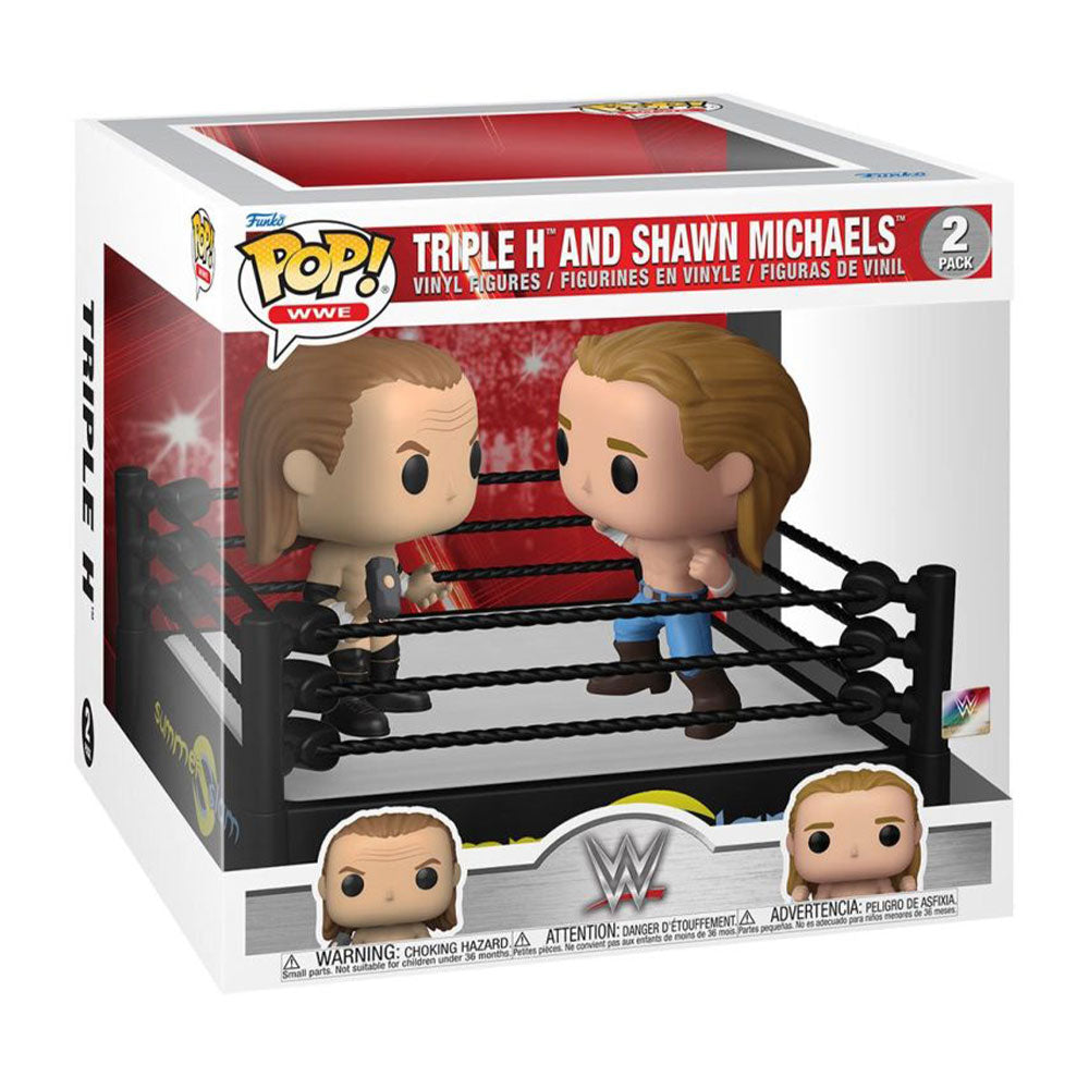 WWE SuperSlam Ring Triple H & Shawn Michaels Pop! Moment