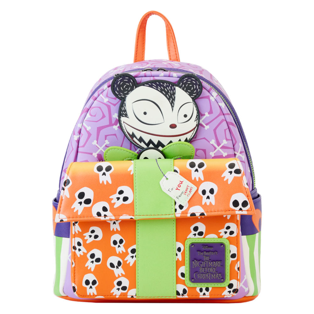 Nightmare Before Christmas Scary Teddy Present Mini Backpack