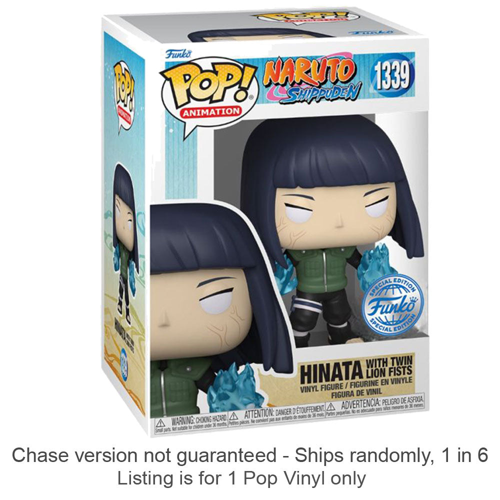 Naruto Hinata with Twin Lion Fists US Exclusive Pop! Vinyl