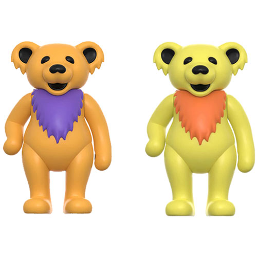 Grateful Dead Dancing Bear Glow Reaction 3.75"