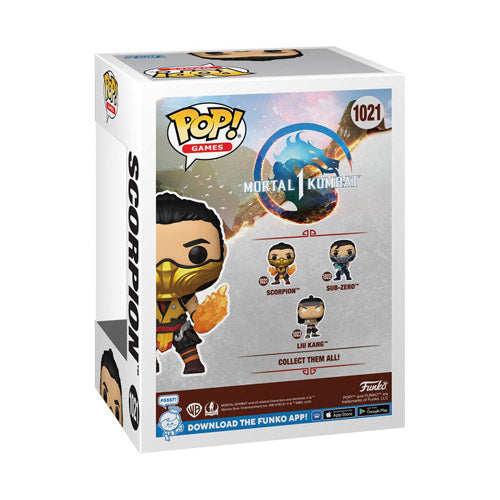 Mortal Kombat 1 Scorpion Pop! Vinyl