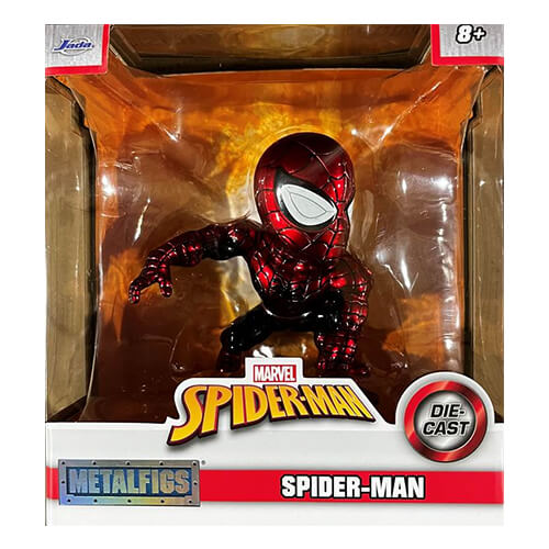 Spider-Man Red / Black 4" Metals