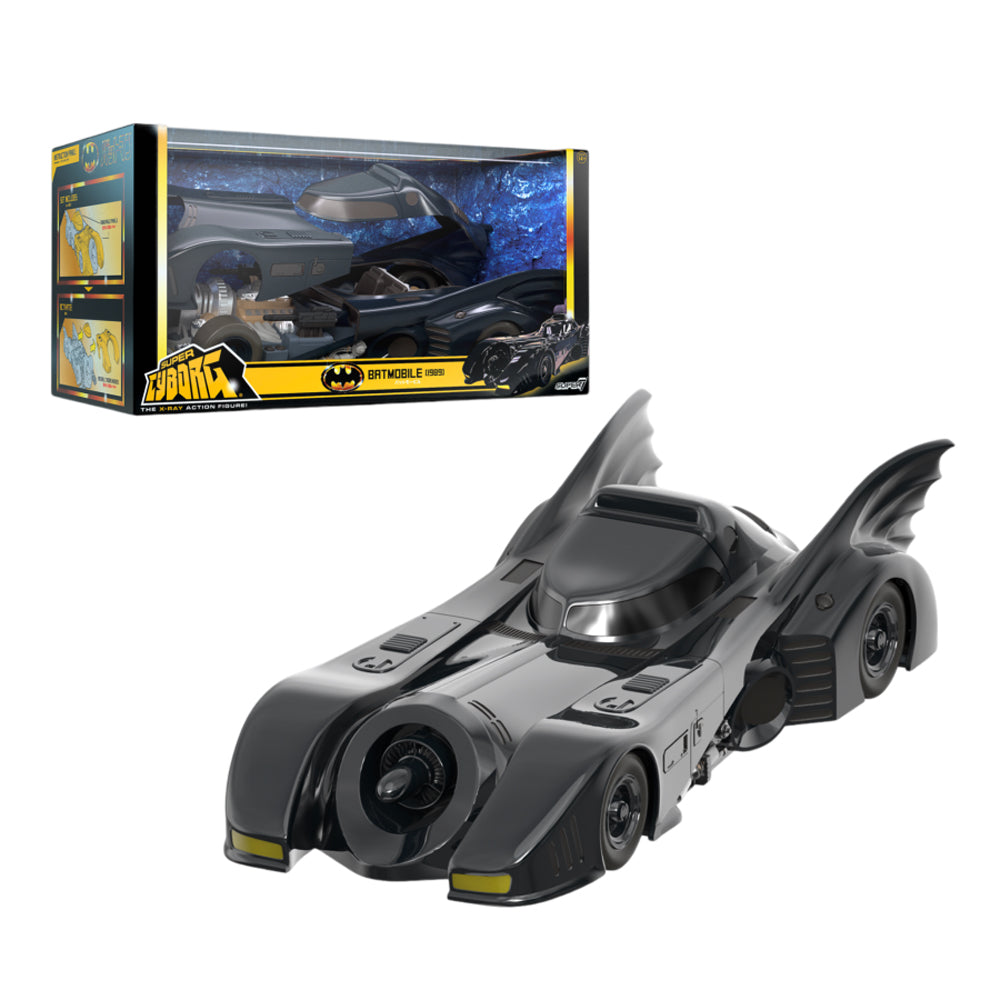 Batman (1989) Super Cyborg Batmobile with Removable Panels