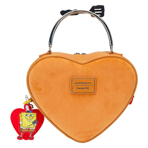 Spongebob Krabby Patty Plush Crossbody Bag