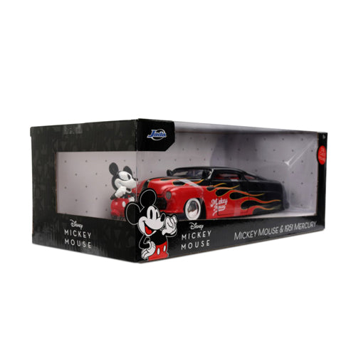 Disney 1951 Mercury Coupe 1:24 Diecast Vehicle w/ Figure