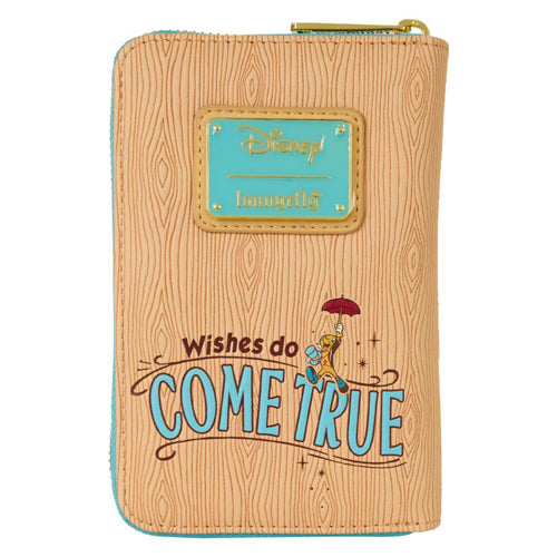 Pinocchio Portrait Zip Around Wallet