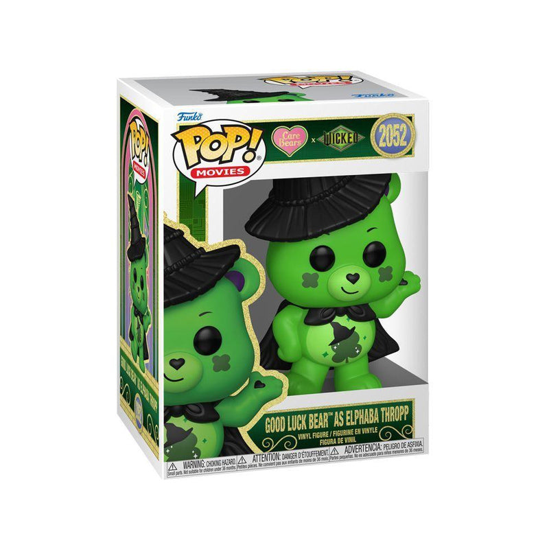Wicked x Care Bears Good Luck Bear as Elphaba Thropp Pop!