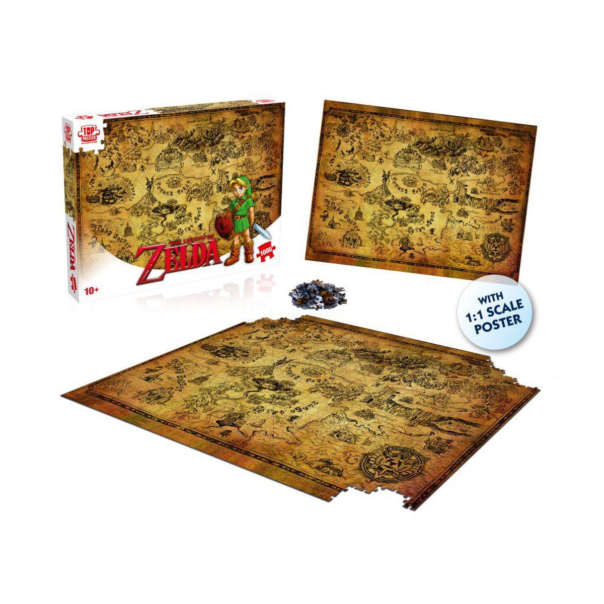 Zelda Hyrule 1000pc Jigsaw