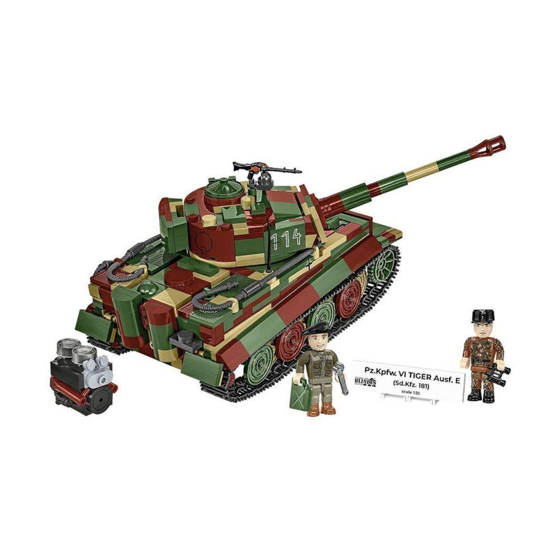 World War 2 Pz.Kpfw. VI Tiger Ausf.E (870 Pcs)