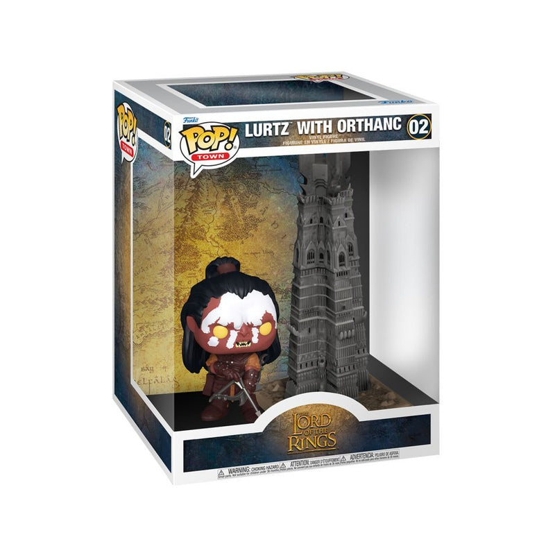 The Lord of the Rings Lurtz with Orthanc Pop! Town