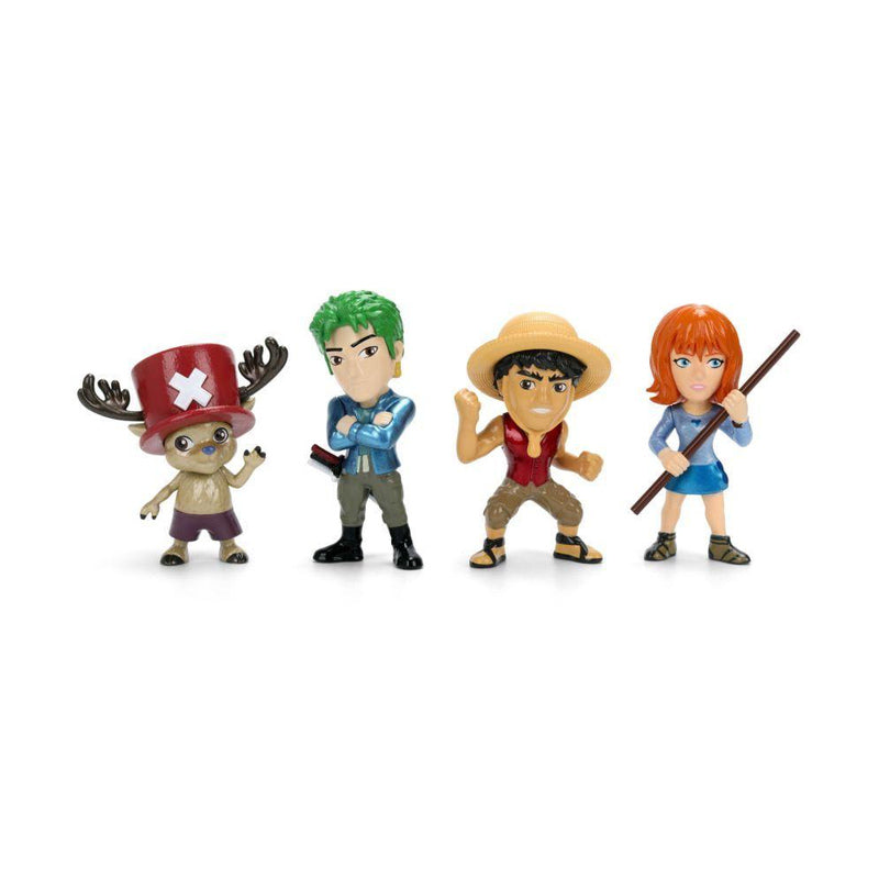 One Piece (Netflix) 2.5" Metalfigs 4-Pack