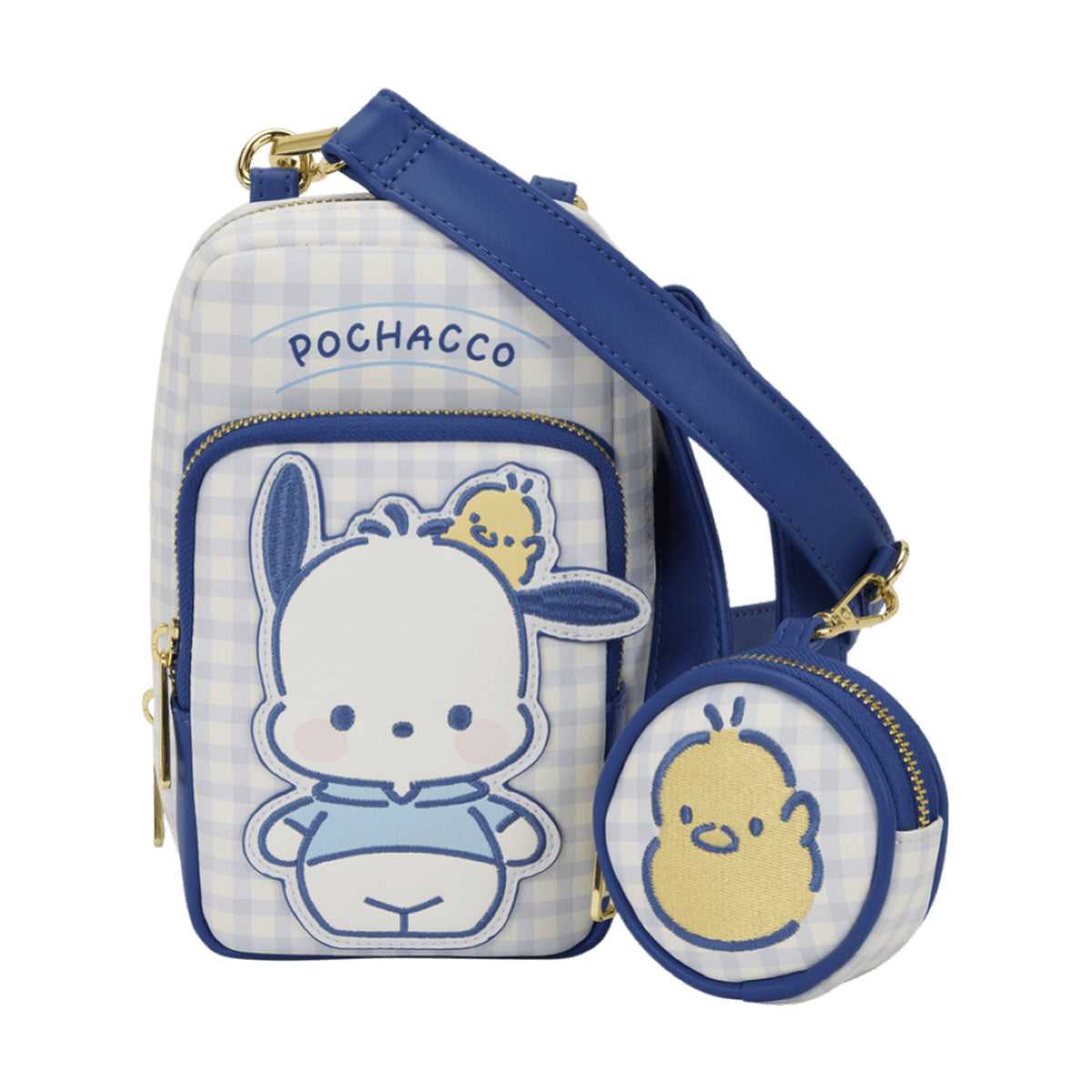 Hello Kitty Pochacco Crossbody Sling Bag with Coin Bag