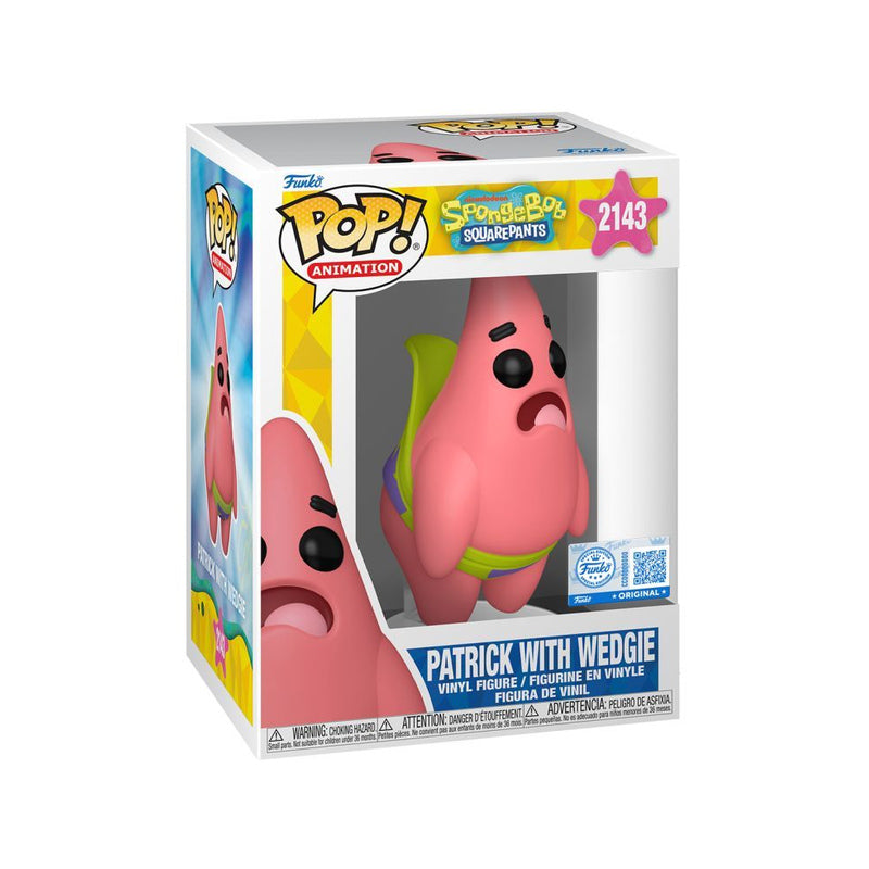 SpongeBob Squarepants Patrick w/ Wedgie US Exclusive Pop!