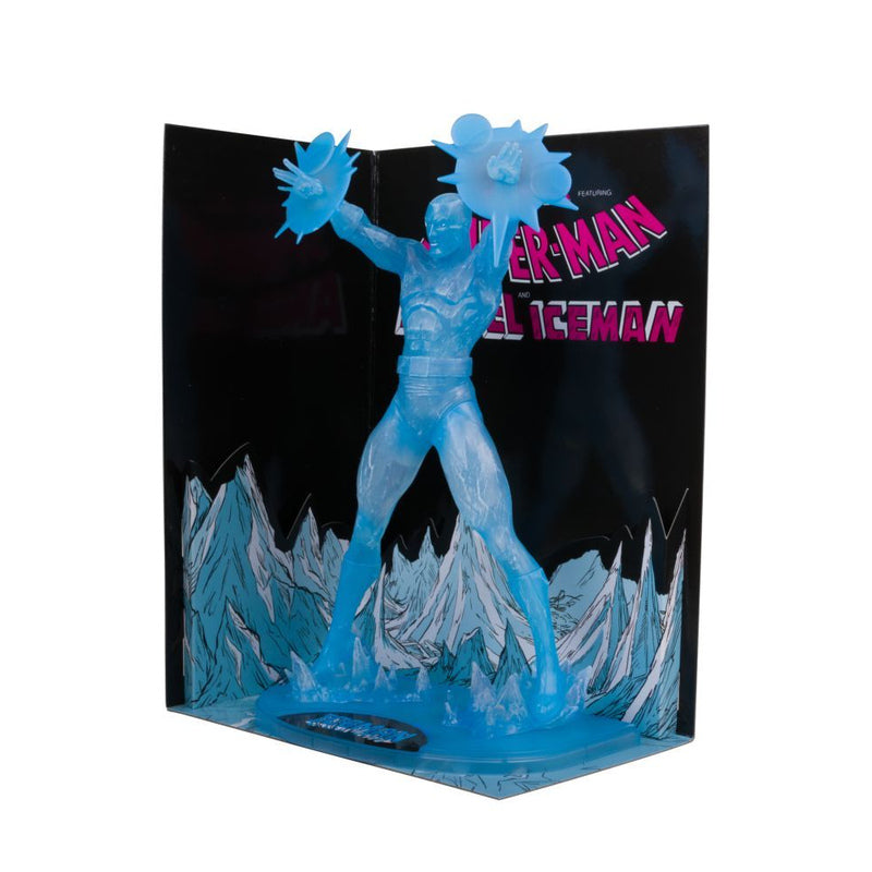 Marvel Comics Iceman w/ Comic Marvel Tales #229 1:6 Figure