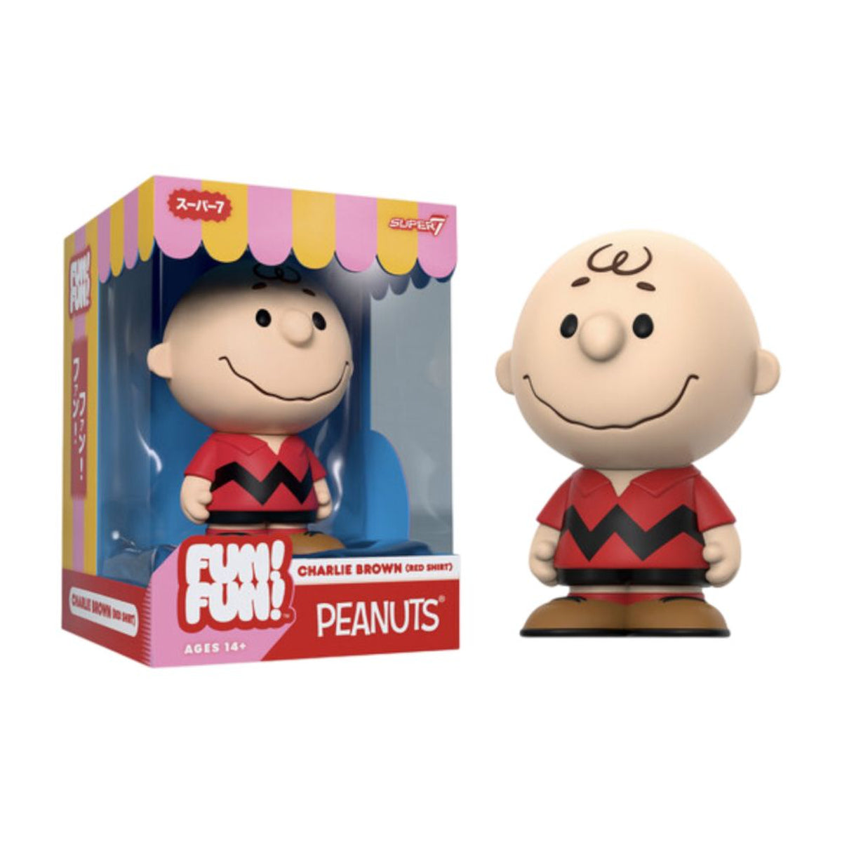 Peanuts Charlie Brown (Red Shirt) Fun! Fun Figure