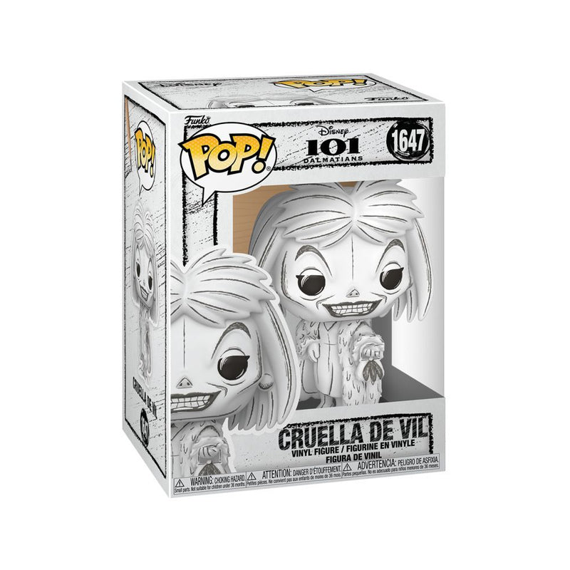 Disney: Sketched Cruella De Vil Pop! Vinyl