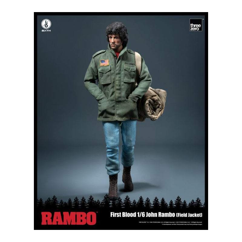 Rambo: First Blood John Rambo Field Jacket 1:6 ScaleFigure