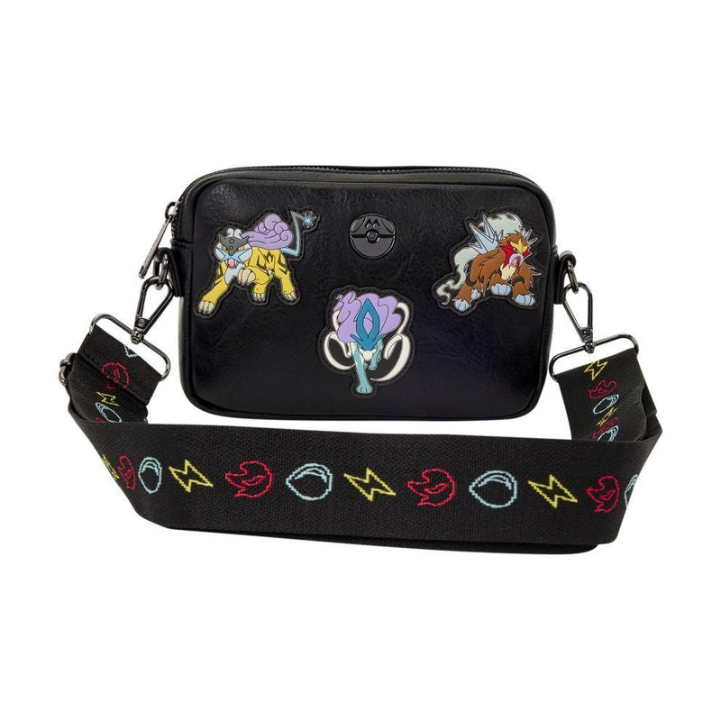 Pokemon Legendary Beasts Sling Crossbody Bag with Coin Bag
