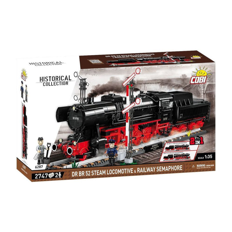Trains DRB Class 52 Steam Locomotive & Rail (2747 Pcs)