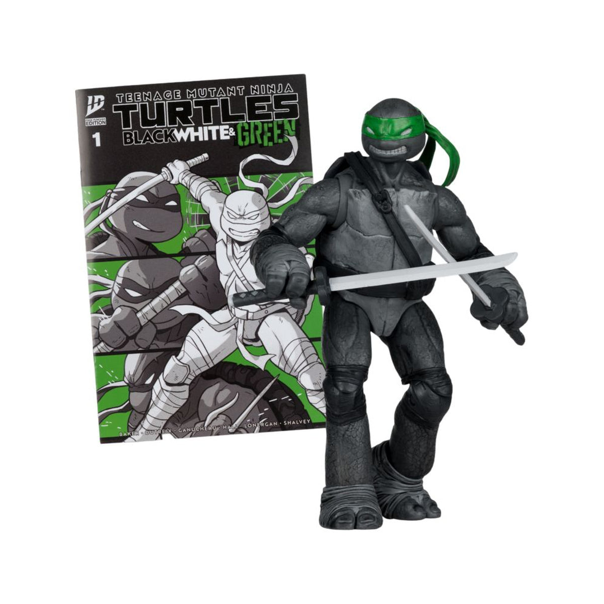 TMNT Leonardo Page Punchers 5" Figure with Comic