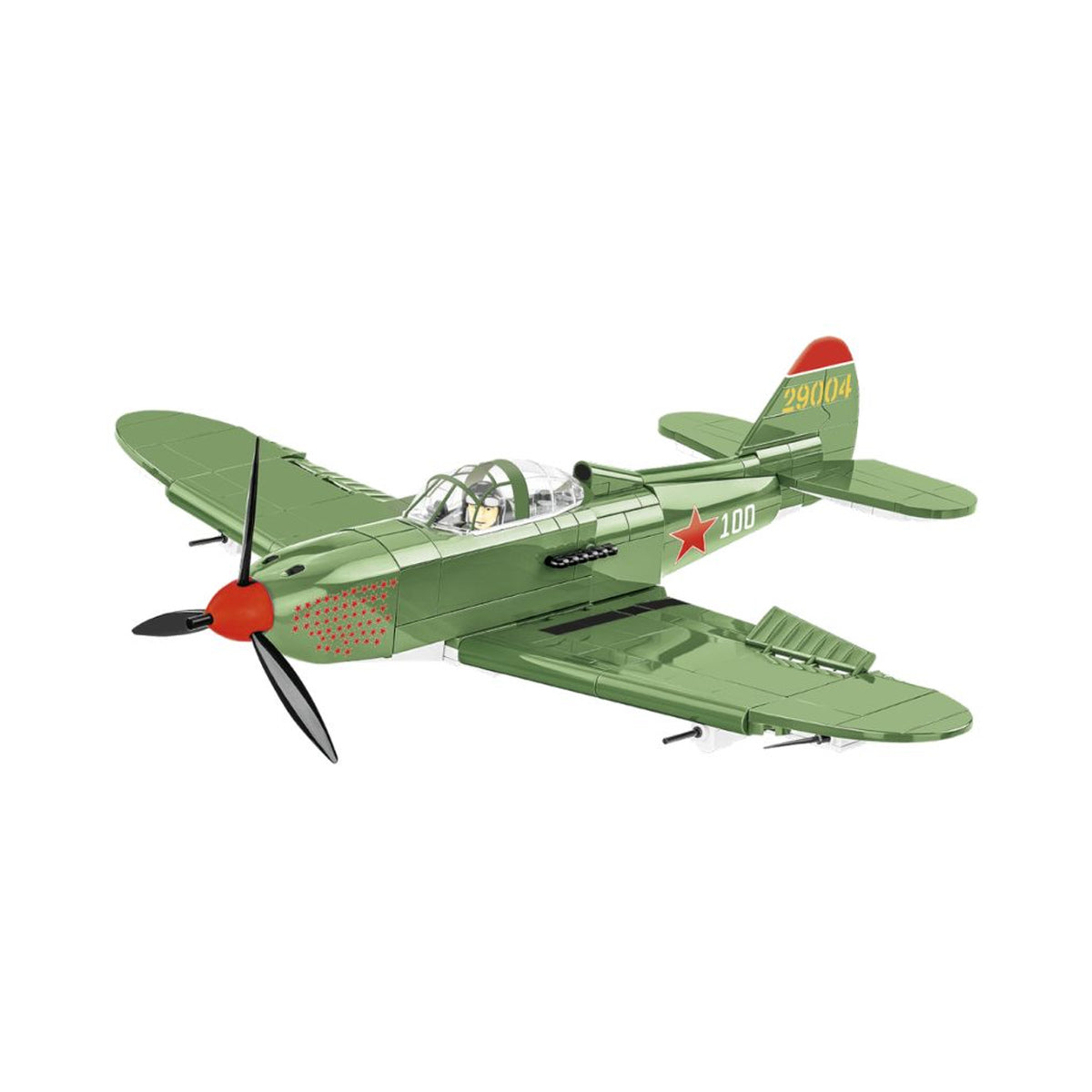 World War 2 Bell P-39Q Airacobra (Soviet) (380 Piece Kit)