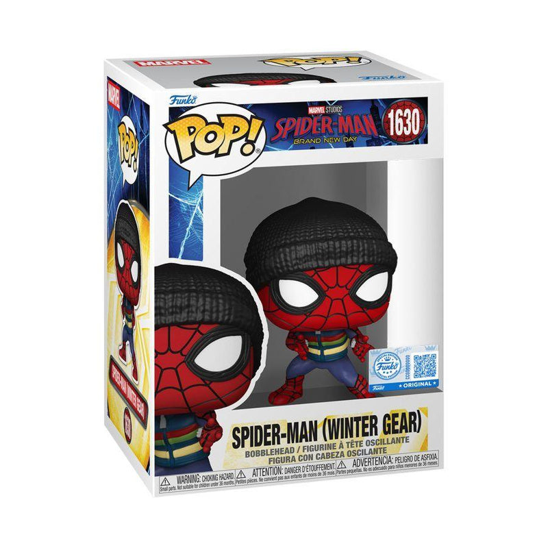 Spider-Man (Winter Gear) Exclusive Pop! Vinyl