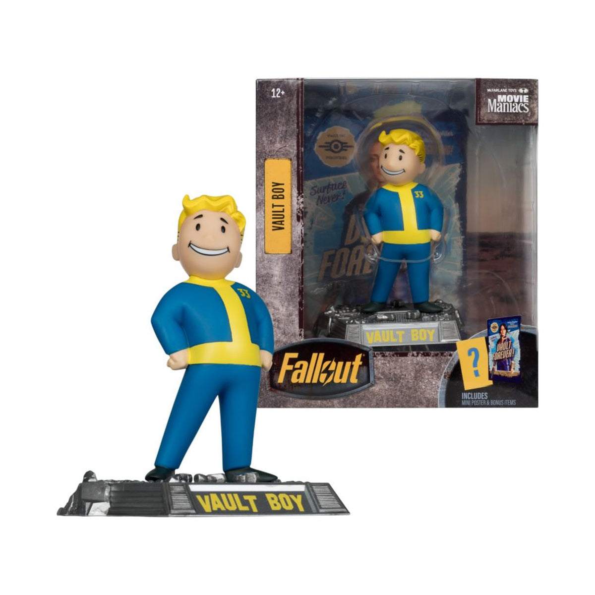 Fallout TV Vault Boy Season 2 Movie Maniacs 6" Posed Figure