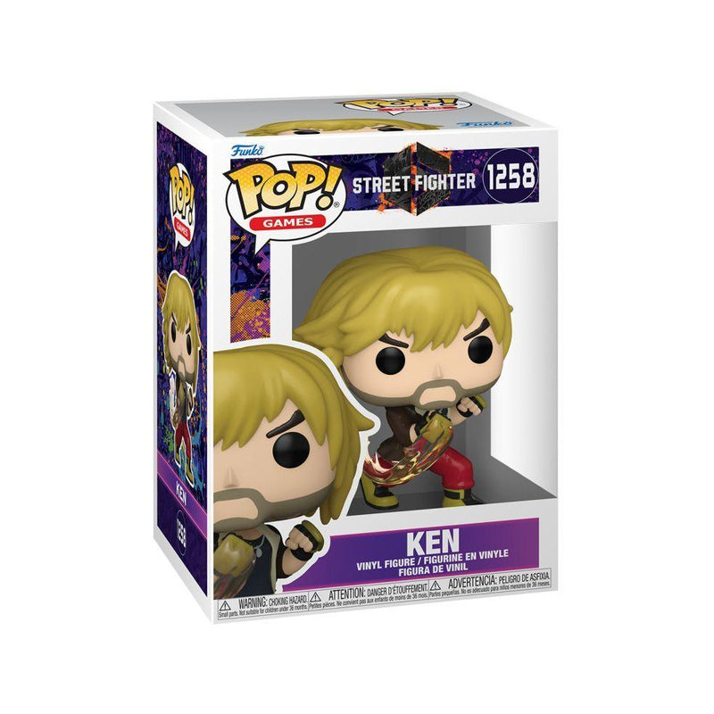 Street Fighter 6 Ken Pop! Vinyl