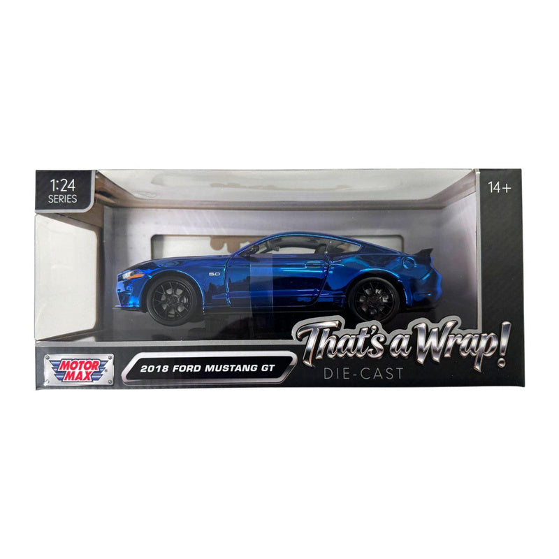 That’s A Wrap! 2018 Ford Mustang GT 1:24 Diecast Vehicle