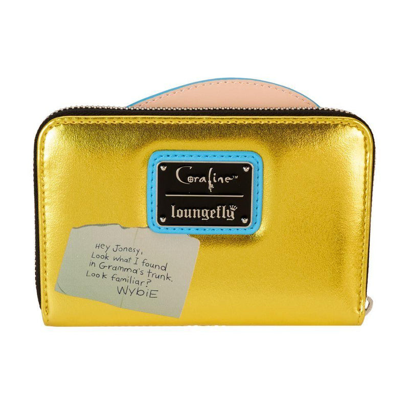 Coraline Doll Cosplay Zip Around Wallet