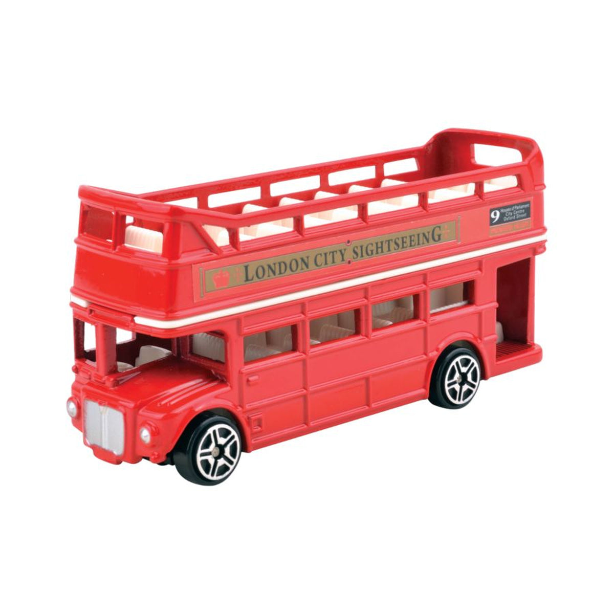 Metro Town 3.5″ London Open Top Bus Die-Cast Vehicle