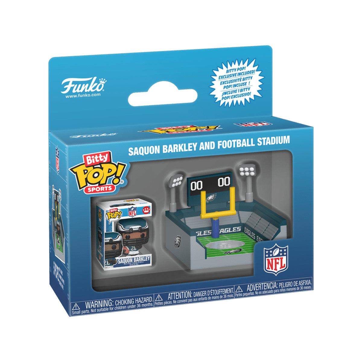 NFL: Eagles Saquon Barkley Bitty Pop! Arena