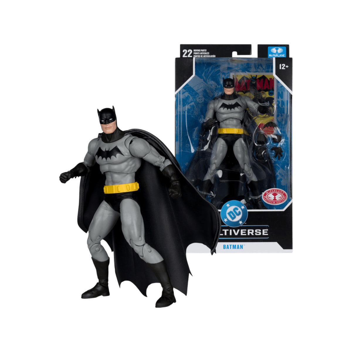 Batman Golden Age Red Platinum Edition 7" Figure