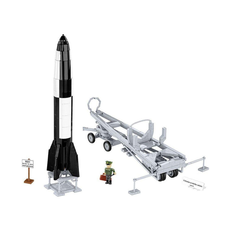 World War 2 V2 Rocket On Meiller Exclusive (1191 Pcs)
