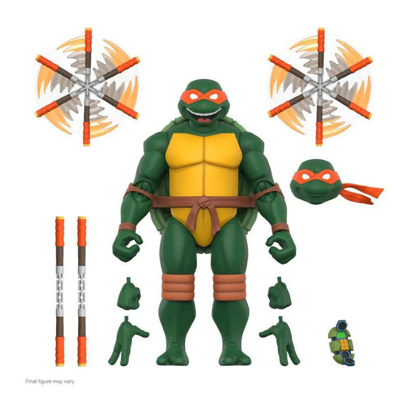 Tennage Mutant Ninja Turtles Michelangelo Ultimates Figure