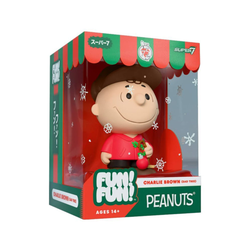 Peanuts Charlie Brown with Sad Tree Fun! Fun! Figure