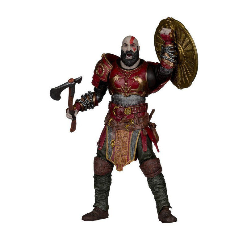 God Of War Ragnarok Kratos w/ Ares Armor Elite Ed. 7" Figure