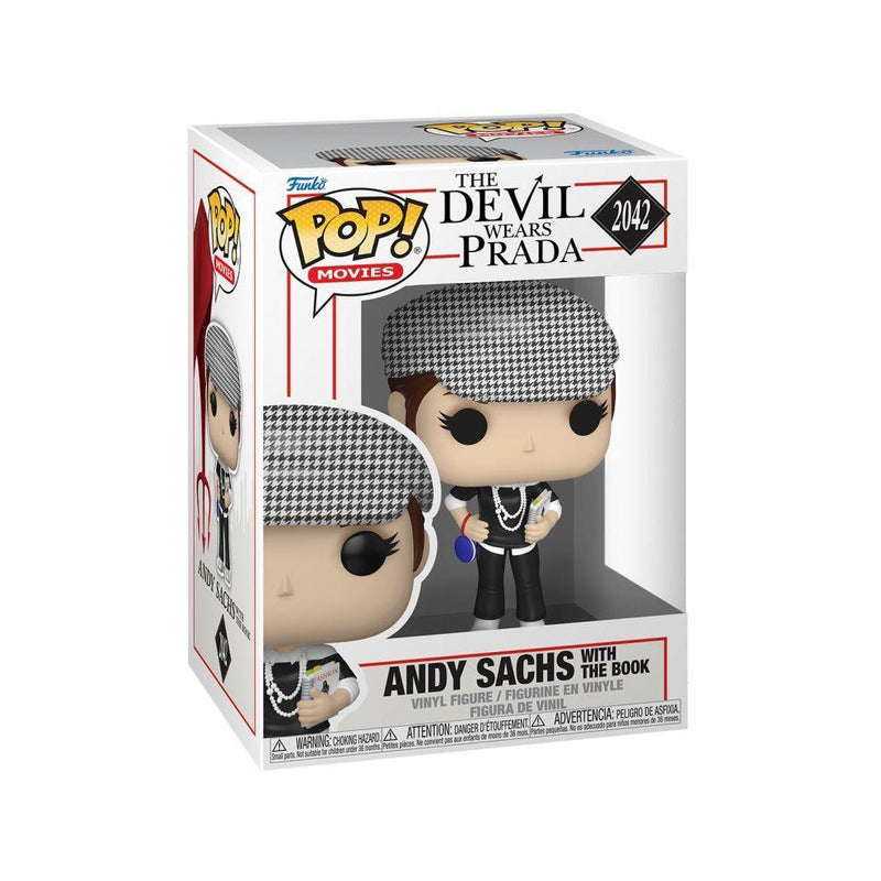 Devil Wears Prada Andy Sachs with The Book Pop! Vinyl