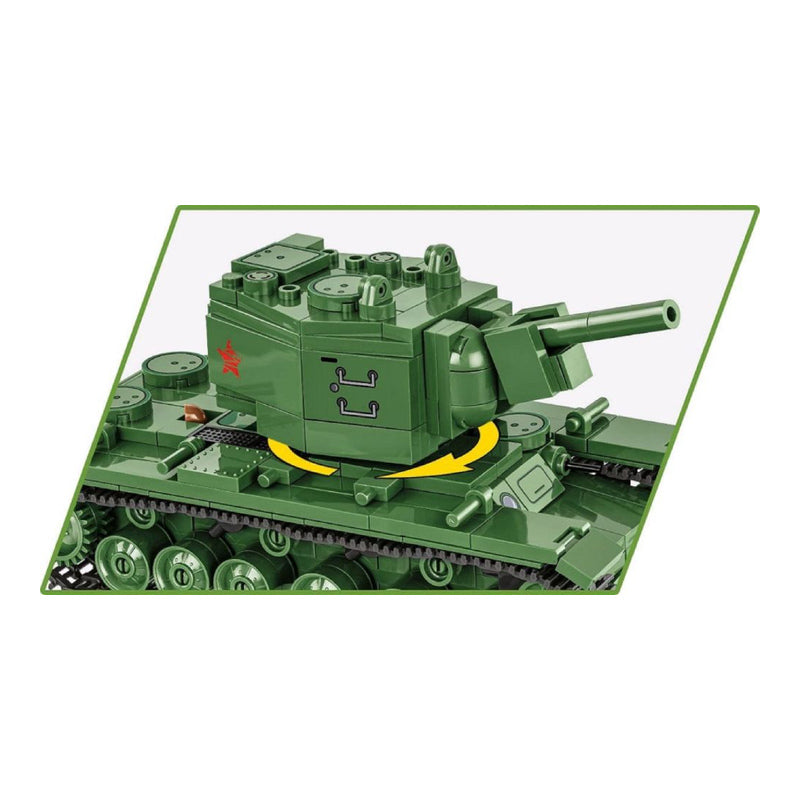 World War 2 KV-2 Tank (510Piece Kit)